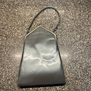 Stunning 1950’s Nicholas Reich Silver Leather Bag